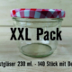 XXL Pack 230ml, Wurstglas 230ml