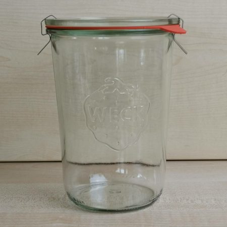 Weckglas, Sturzglas, 850ml, 3-4, Weck, Einmachglas